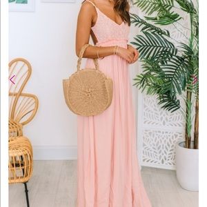 Pink maxi